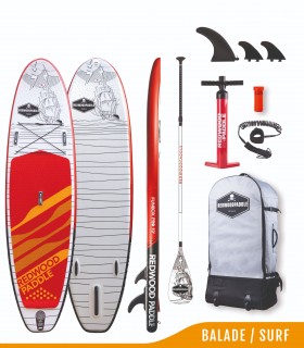 Pack Funbox Pro 10' Red - Redwoodpaddle - Stand up paddle gonflable