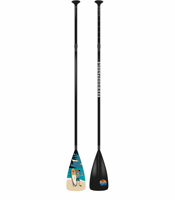 Pagaie junior 3 parties fibre - Redwoodpaddle Stand up paddle Pagaies réglables 3 parties