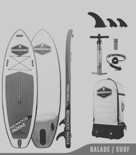 Funbox 9'6 Pro Wide - Board stand up paddle gonflable