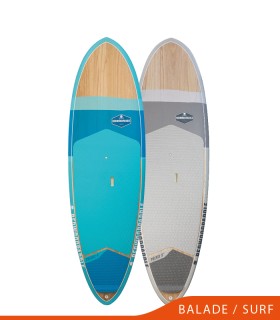 Stand Up Paddle PHENIX 9'5 - SUP rigide - Redwoodpaddle