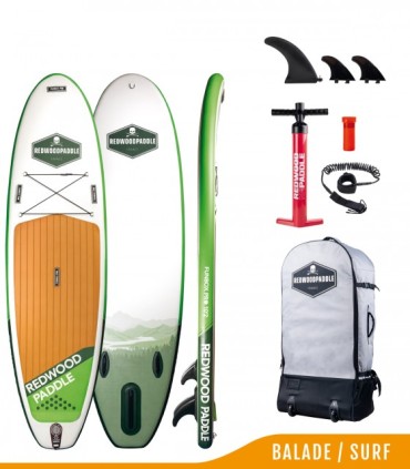 Funbox Pro 10'2 Wide - Board stand up paddle SUP gonflable Balade / Surf Pro