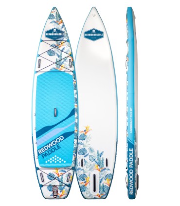 Caribbean 11' x 33 - SUP Redwoodpaddle gonflable Balade / Course Pro