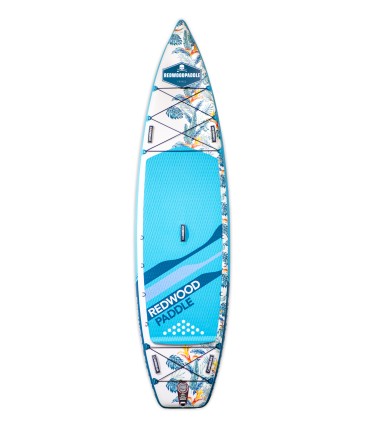 Caribbean 11' x 33 - SUP Redwoodpaddle gonflable Balade / Course Pro