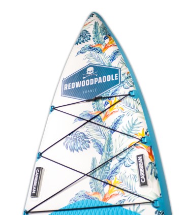 Caribbean 11' x 33 - SUP Redwoodpaddle gonflable Balade / Course Pro