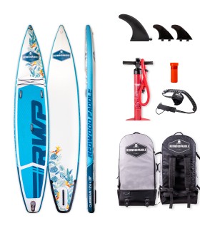 Stand Up Paddle Funbox Pro 12'6 x 27''5 Caribbean- SUP gonflable - Redwoodpaddle