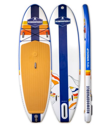 Funbox 10'6 WindSUP inflatable stand up paddle board ALLROUND / SURF PRO