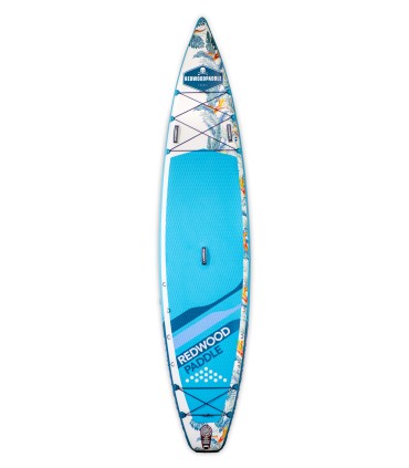 12'6 x 31'5 Caribbean - SUP Redwoodpaddle gonflable Balade / Course Pro