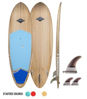 Stand Up Paddle PHENIX 9'5 Natural- SUP rigide - Redwoodpaddle