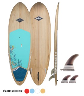 PHENIX 10' NATURAL - Board Stand up paddle SUP surf rigide bois