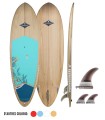 PHENIX 10' NATURAL - Board Stand up paddle SUP surf rigide bois