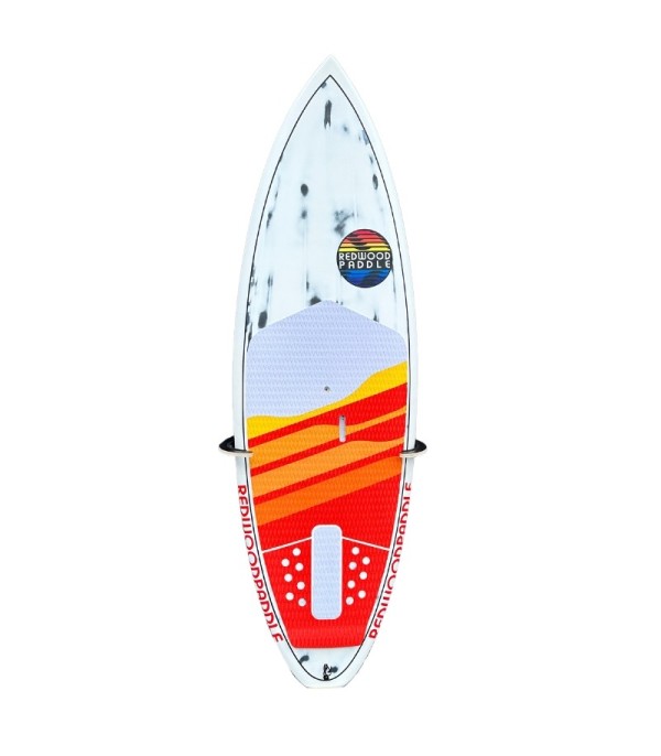 SUP Source di seconda mano 7'9 PVC Carbon Orange - RWP redwoodpaddle