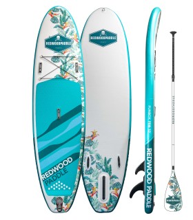 Pack SUP 10' + Pagaie CARIBBEAN - Redwoodpaddle