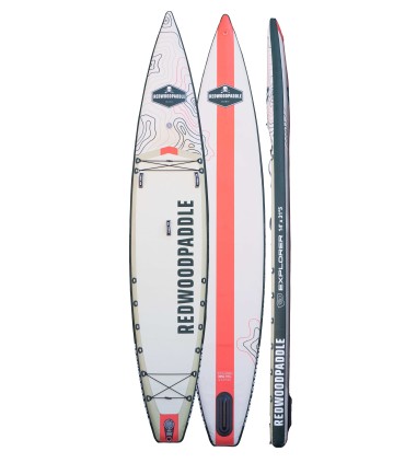 SUP Explorer double chambre 14' x 31'5 - Redwoodpaddle Balade / Course Pro