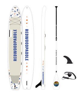 Plateform SUP Yoga 18' - Redwoodpaddle