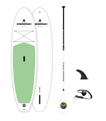 10'7 Classic GREEN - Redwoodpaddle