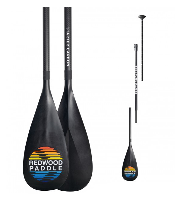 Pala de arranque de carbono de 3 piezas