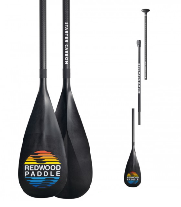 Pala de arranque de carbono de 3 piezas