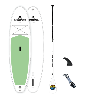 10'7 Classic GREEN - wiosło stojące Redwoodpaddle Balade Classic