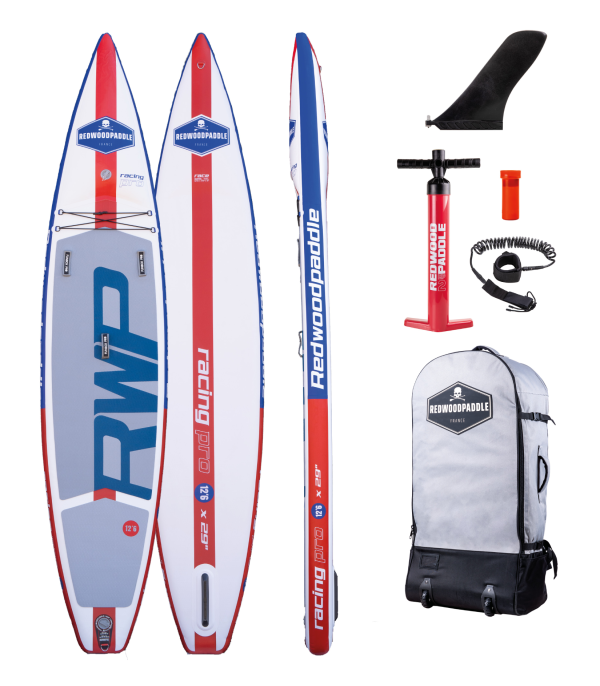 Racing pro V double ch 12'6 x 29' Occasion redwoodpaddle