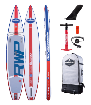 Racing pro V doble ch 12'6 x 29' - SUP Redwoodpaddle