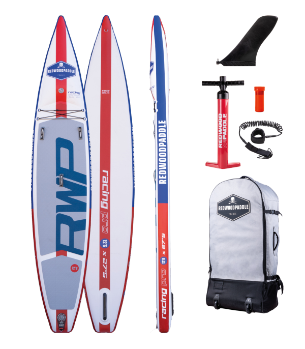 Racing pro V doble ch 12'6 x 27'5 - SUP Redwoodpaddle