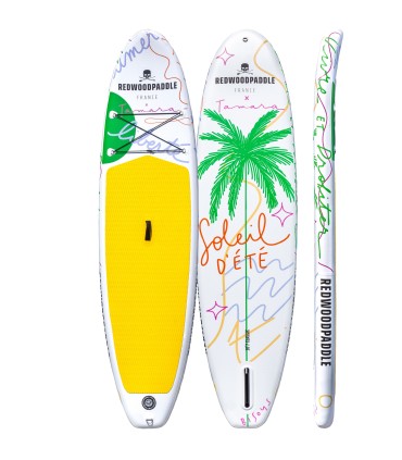 10'7 Tamara y Redwoodpaddle con remo de aluminio de 3 partes - Stand Up Paddle