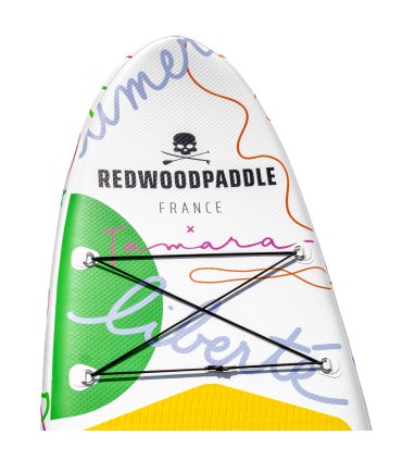 10'7 Tamara y Redwoodpaddle con remo de aluminio de 3 partes - Stand Up Paddle
