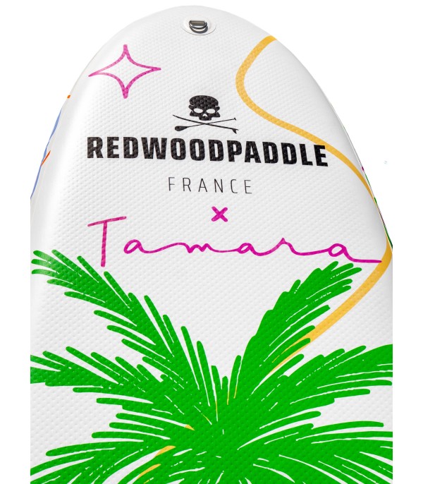 10'7 Tamara y Redwoodpaddle con remo de aluminio de 3 partes - Stand Up Paddle