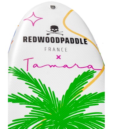 10'7 Tamara y Redwoodpaddle con remo de aluminio de 3 partes - Stand Up Paddle