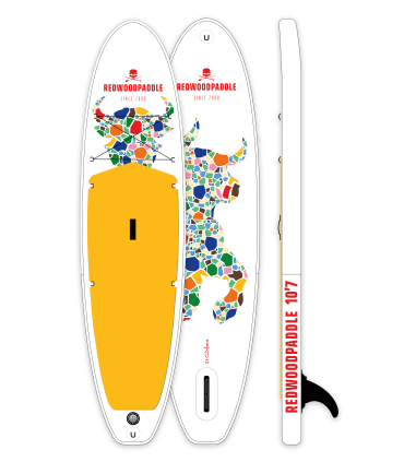 10'7 Espagne gonflable - Stand up paddle Redwoodpaddle Balade Classic