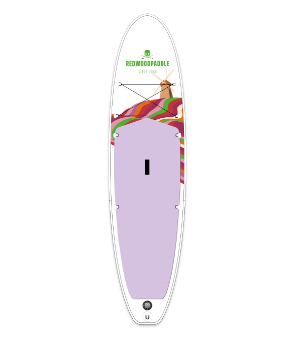 10'7 Pays-Bas gonflable - Stand up paddle Redwoodpaddle Balade Classic