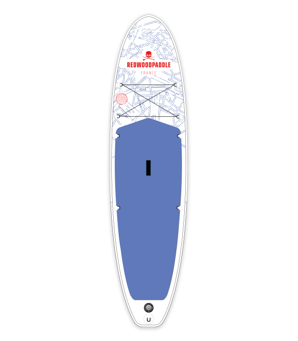 10'7 Paris gonflable - Stand up paddle Redwoodpaddle Balade Classic