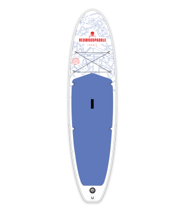 10'7 Paris gonflable - Stand up paddle Redwoodpaddle Balade Classic