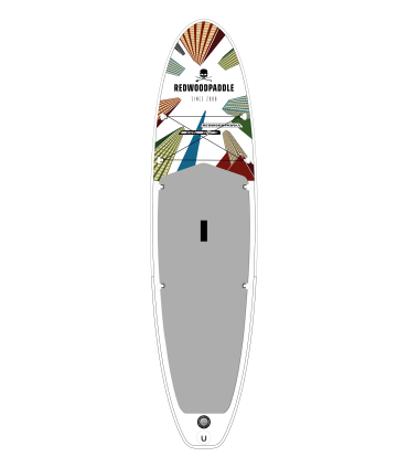 10'7 New York gonflable - Stand up paddle Redwoodpaddle Balade Classic