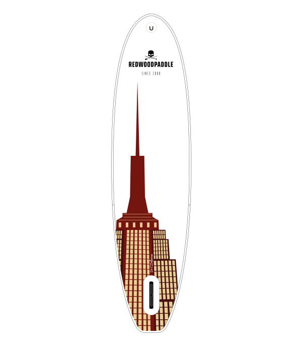 10'7 New York nadmuchiwane - wiosło stojące Redwoodpaddle Balade Classic