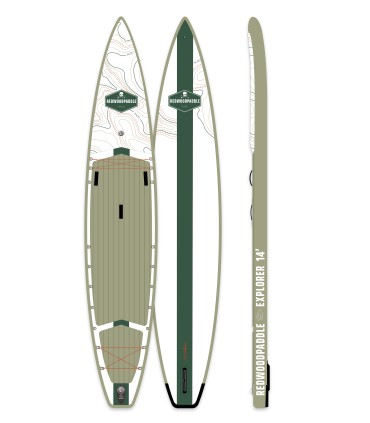 SUP Explorer Doppelzimmer 14' x 31'5 - Redwoodpaddle