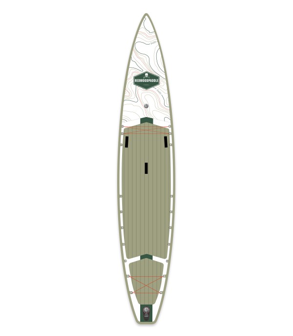 SUP Explorer double room 14' x 31'5 - Redwoodpaddle Explorer / Touring