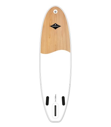 10' Wood gonflable - Stand up paddle Redwoodpaddle Balade / Surf Pro