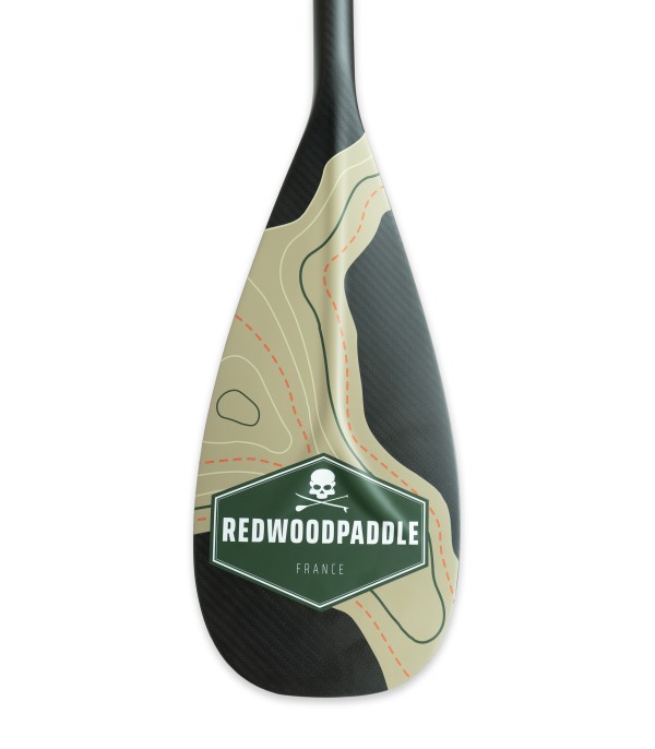Pagaie Explorer 3 parties carbon - Redwoodpaddle SUP Pagaies