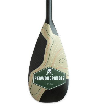 Pagaie Explorer 3 parties carbon - Redwoodpaddle SUP Pagaies