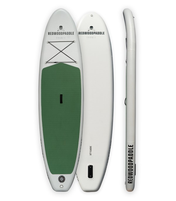 10'7 Classic GREEN - wiosło stojące Redwoodpaddle Balade Classic