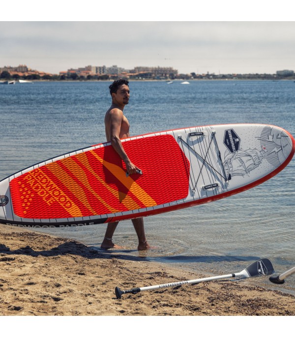 10' Rojo - Tabla de paddle + accesorios RWP Balade / Surf Pro