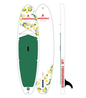 10'7 Italie Terres gonflable - Stand up paddle Redwoodpaddle