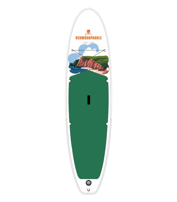 10'7 Irlande gonflable - Stand up paddle Redwoodpaddle redwoodpaddle