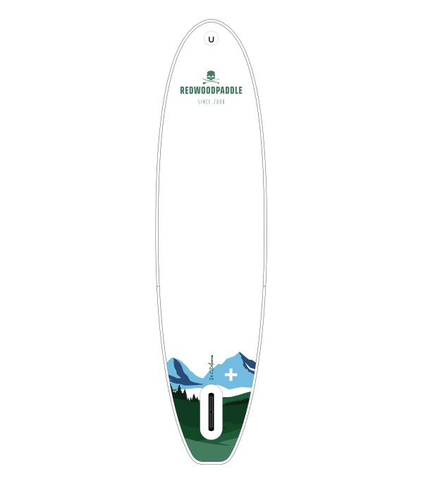 10'7 Suisse gonflable - Stand up paddle Redwoodpaddle redwoodpaddle