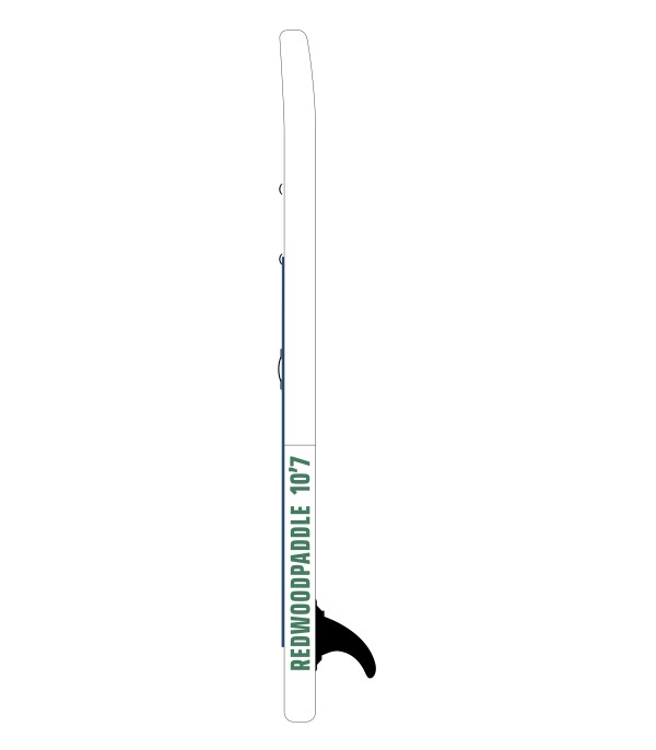 10'7 Suisse gonflable - Stand up paddle Redwoodpaddle redwoodpaddle